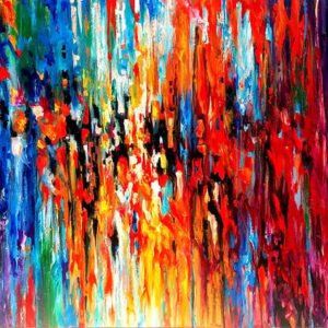 Composition #4. Series Abstract Sunsets